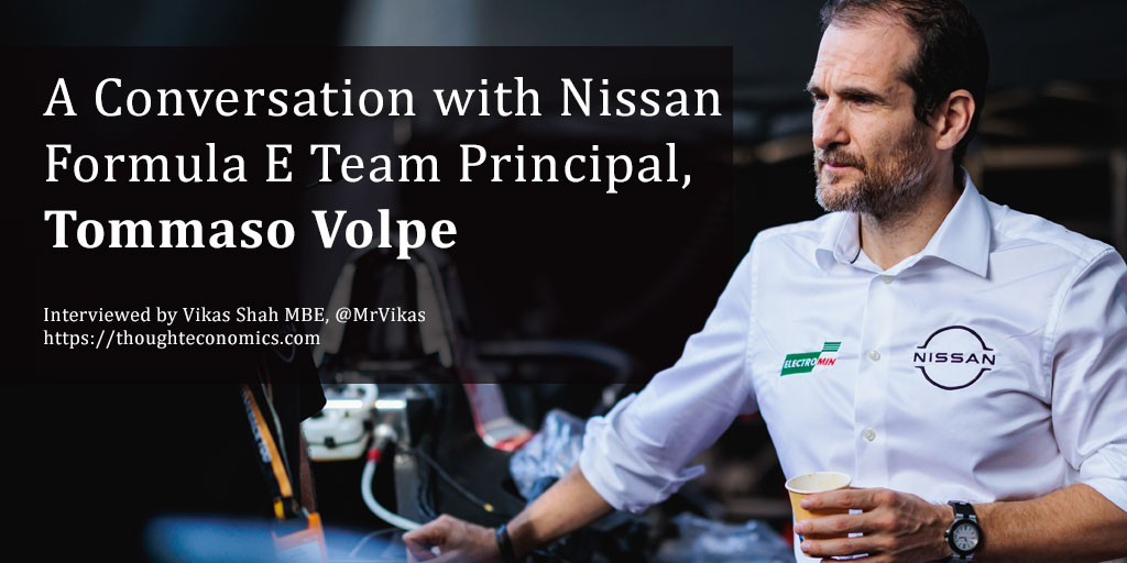 A Conversation with Nissan Formula E Team Principal, Tommaso Volpe